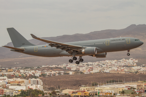 Spanish Air Force (Ejército del Aire) Airbus A330-202MRTT (T.24-02) at  Gran Canaria, Spain