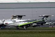 (Private) Pilatus PC-12/47 (T7-AMS) at  Bournemouth - International (Hurn), United Kingdom