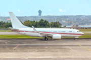 Travya Boeing 737-73Q(BBJ) (T7-BMB) at  Denpasar/Bali - Ngurah Rai International, Indonesia