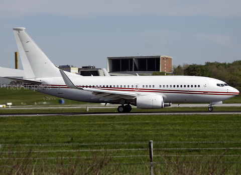 Travya Boeing 737-73Q(BBJ) (T7-BMB) at  Hamburg - Fuhlsbuettel (Helmut Schmidt), Germany