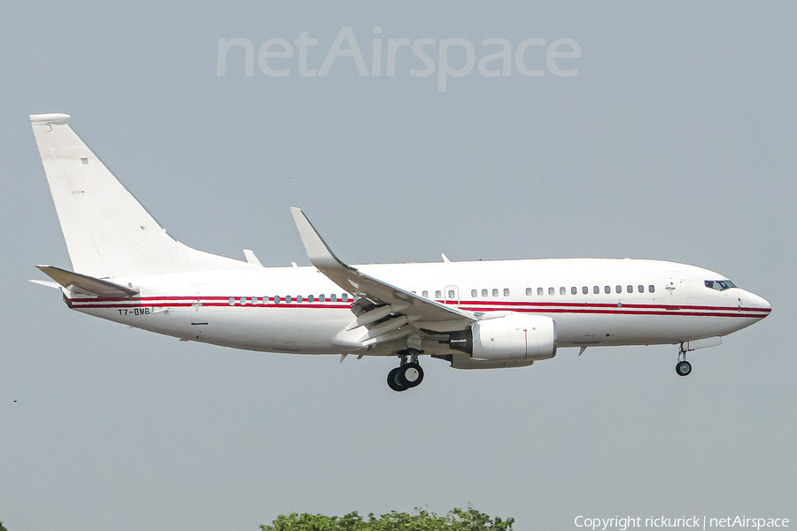 Jetset Travya Boeing 737-73Q(BBJ) (T7-BMB) | Photo 586255