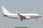 Travya Boeing 737-73Q(BBJ) (T7-BMB) at  Adisumarmo International, Indonesia