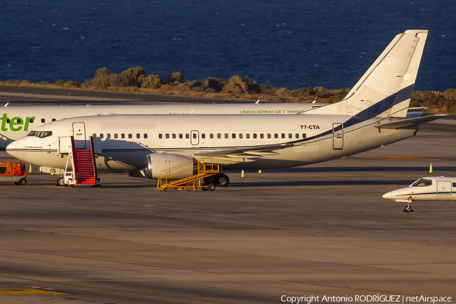 (Private) Boeing 737-5L9 (T7-CTA) | Photo 374517