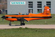 (Private) Pilatus PC-7 (T7-FMA) at  St. Gallen–Altenrhein, Switzerland