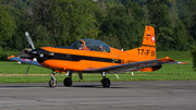 Fliegermuseum Altenrhein Pilatus PC-7 (T7-FUN) at  Mollis, Switzerland