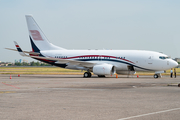 (Private) Boeing 737-7HZ(BBJ) (T7-MAK) at  Tashkent - International, Uzbekistan