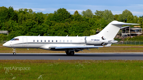 (Private) Bombardier BD-700-1A11 Global 5000 (T7-MASHI) at  Hamburg - Fuhlsbuettel (Helmut Schmidt), Germany