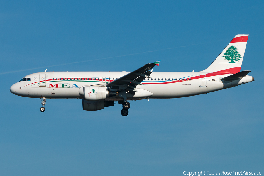 MEA - Middle East Airlines Airbus A320-214 (T7-MRA) | Photo 300965