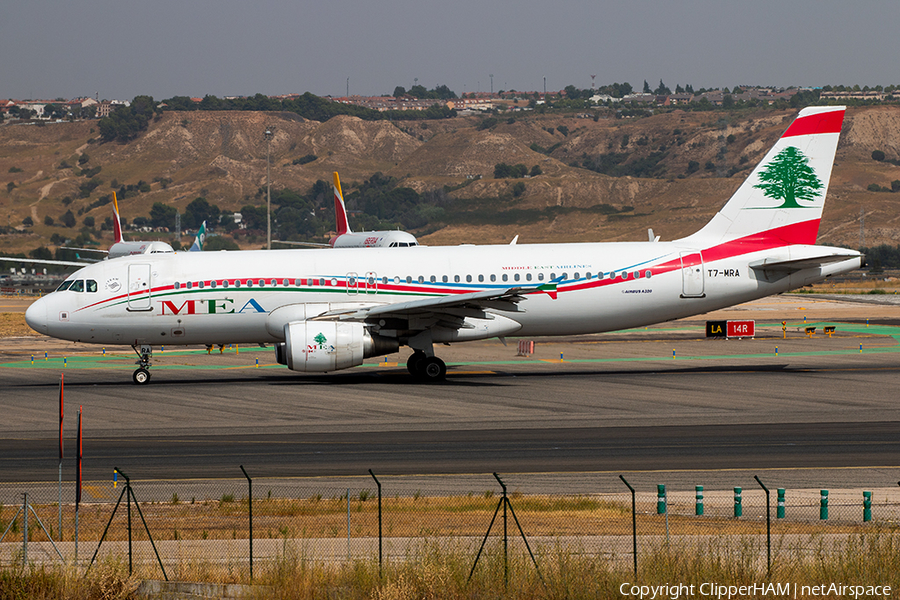 MEA - Middle East Airlines Airbus A320-214 (T7-MRA) | Photo 285640