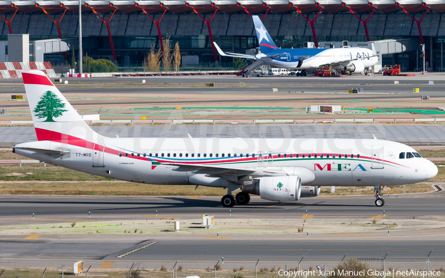 MEA - Middle East Airlines Airbus A320-214 (T7-MRB) | Photo 360084