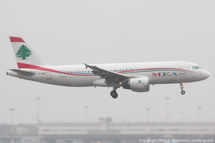 MEA - Middle East Airlines Airbus A320-214 (T7-MRB) | Photo 253009