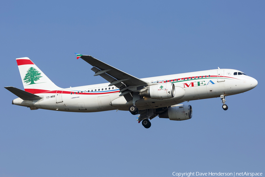 MEA - Middle East Airlines Airbus A320-214 (T7-MRB) | Photo 128392
