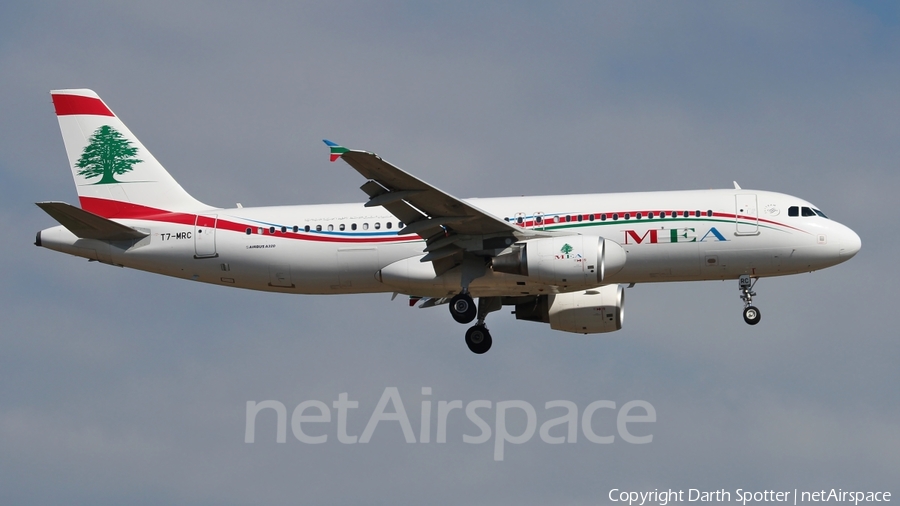 MEA - Middle East Airlines Airbus A320-214 (T7-MRC) | Photo 217960