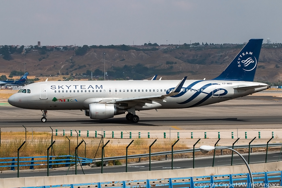 MEA - Middle East Airlines Airbus A320-214 (T7-MRD) | Photo 286243