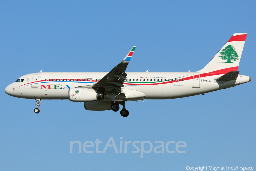 MEA - Middle East Airlines Airbus A320-232 (T7-MRE) | Photo 227527