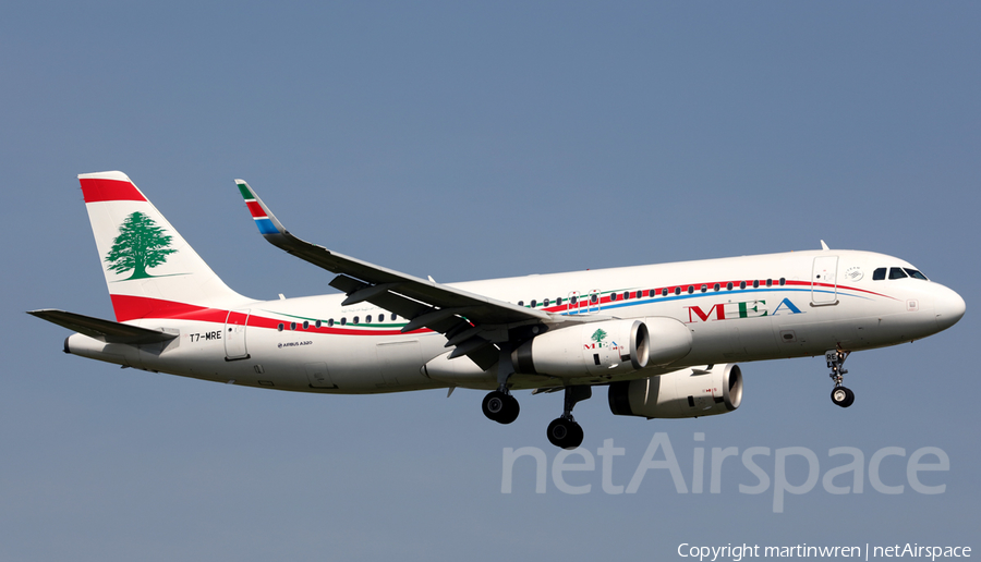 MEA - Middle East Airlines Airbus A320-232 (T7-MRE) | Photo 314679