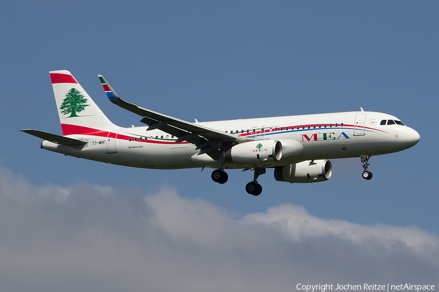 MEA - Middle East Airlines Airbus A320-232 (T7-MRF) | Photo 109075