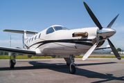 Fly 7 Executive Aviation Pilatus PC-12/47E (T7-PBL) at  Braga, Portugal