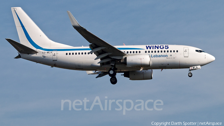 Wings Of Lebanon Boeing 737-7K5 (T7-WLA) | Photo 378190