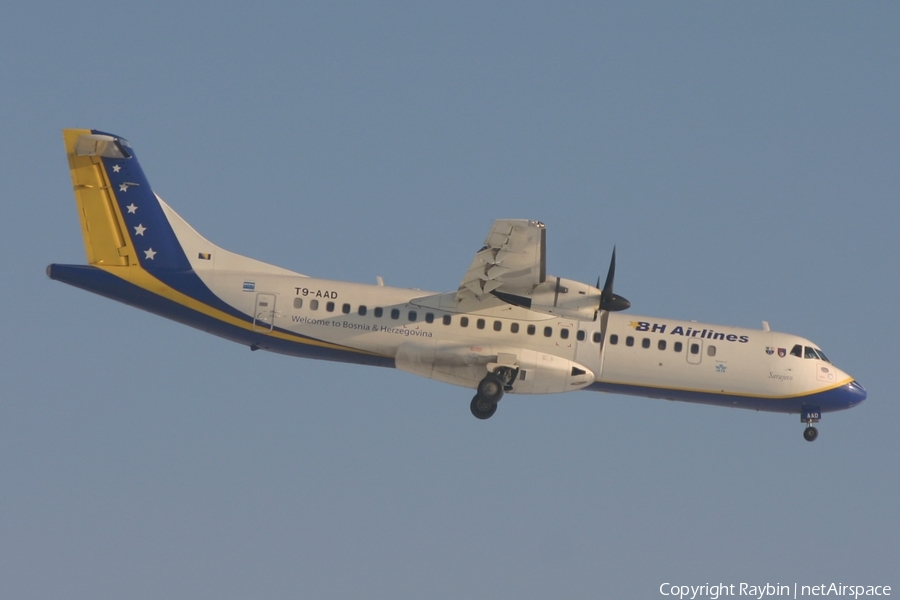 B&H Airlines ATR 72-212 (T9-AAD) | Photo 563174
