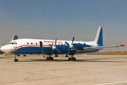 Phoenix Aviation Ilyushin Il-18D (T9-ABB) at  Sharjah - International, United Arab Emirates