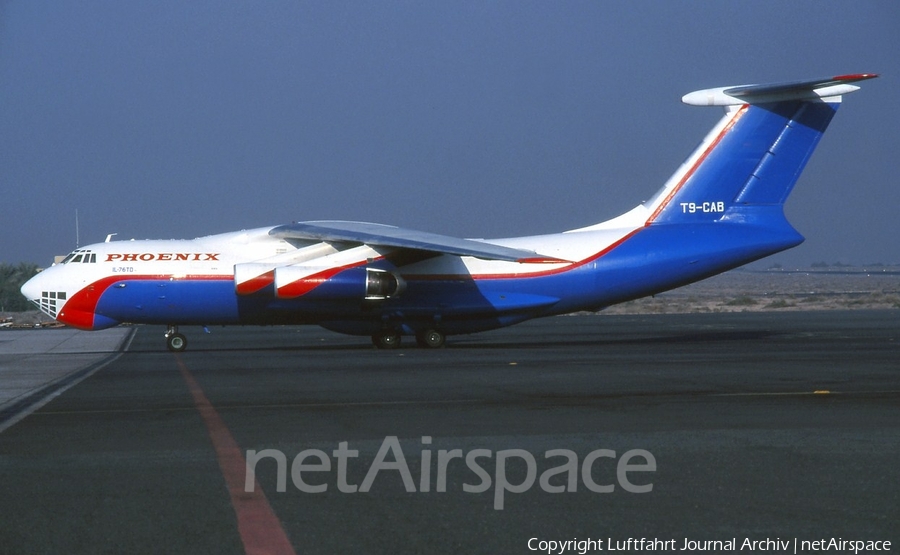 Phoenix Aviation Ilyushin Il-76TD (T9-CAB) | Photo 411732