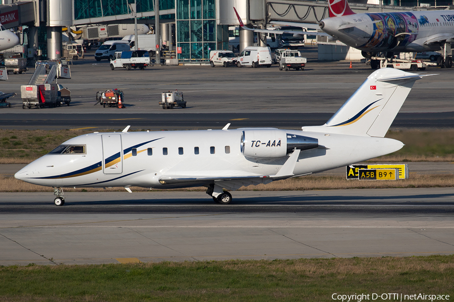 (Private) Bombardier CL-600-2B16 Challenger 605 (TC-AAA) | Photo 309708