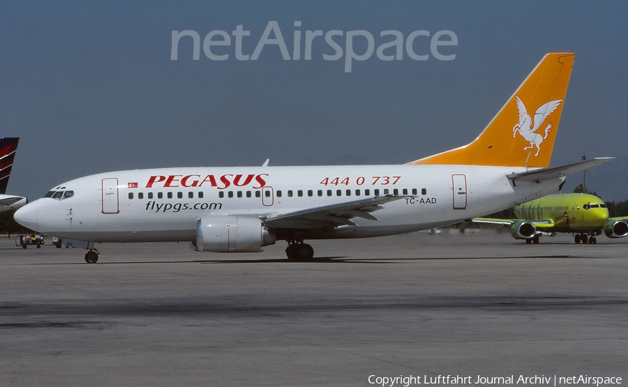 Pegasus Airlines Boeing 737-5Q8 (TC-AAD) | Photo 420835