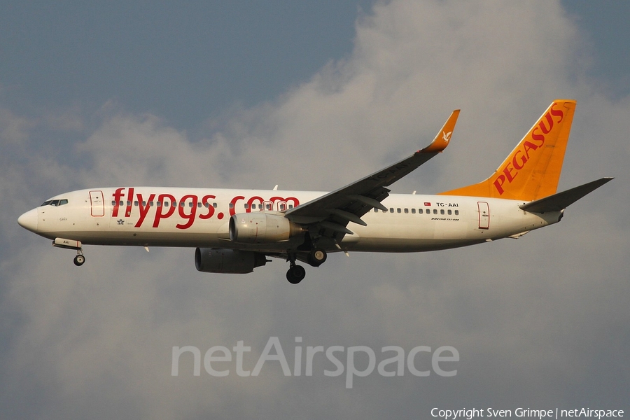 Pegasus Airlines Boeing 737-82R (TC-AAI) | Photo 83151