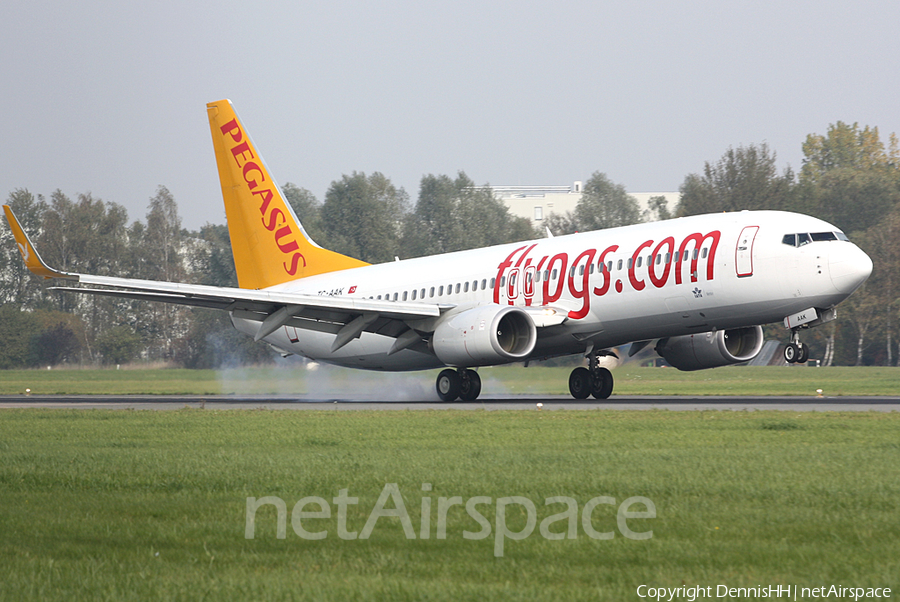 Pegasus Airlines Boeing 737-8FH (TC-AAK) | Photo 405837