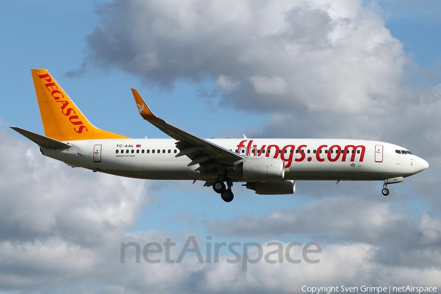 Pegasus Airlines Boeing 737-82R (TC-AAL) | Photo 16976