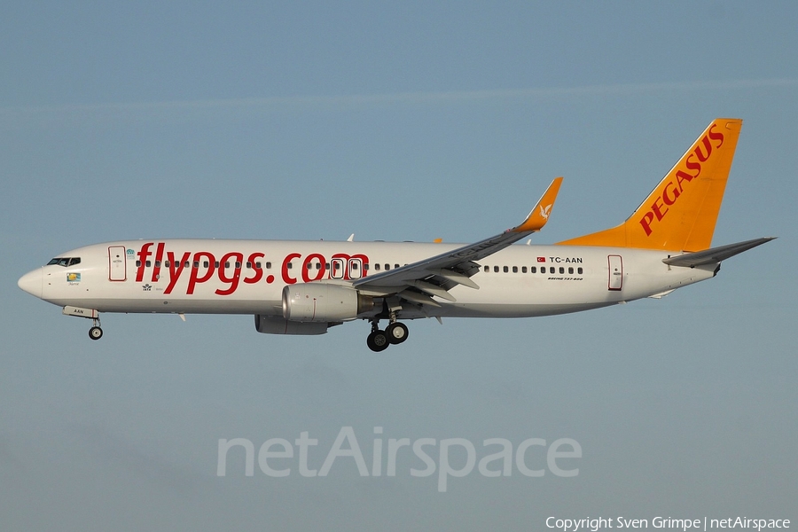Pegasus Airlines Boeing 737-82R (TC-AAN) | Photo 11308
