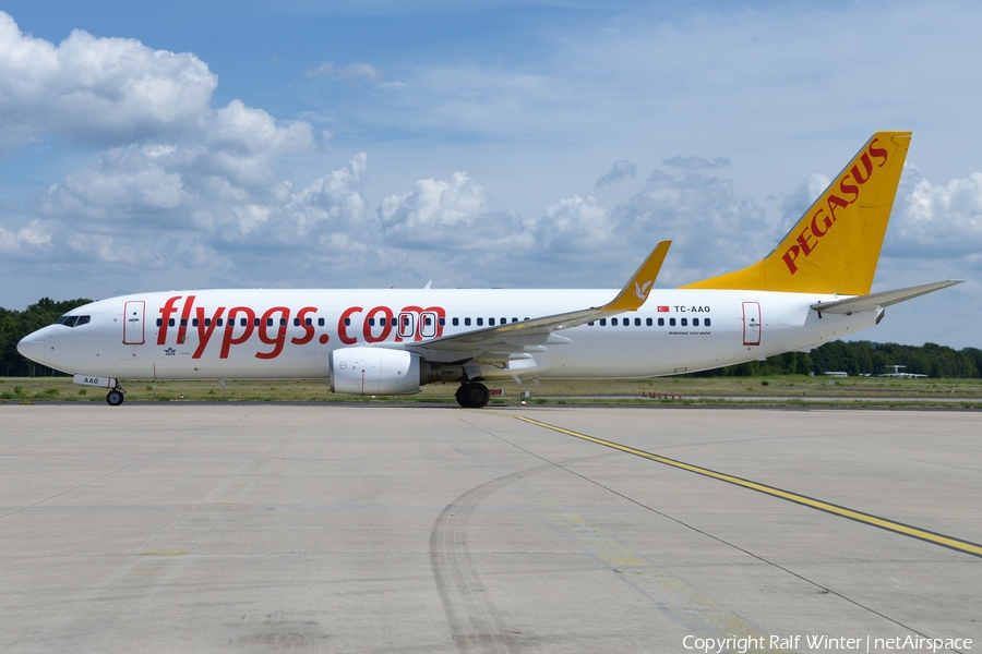 Pegasus Airlines Boeing 737-86N (TC-AAO) | Photo 321149