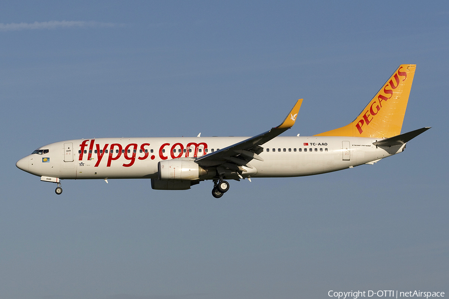 Pegasus Airlines Boeing 737-86N (TC-AAO) | Photo 278451