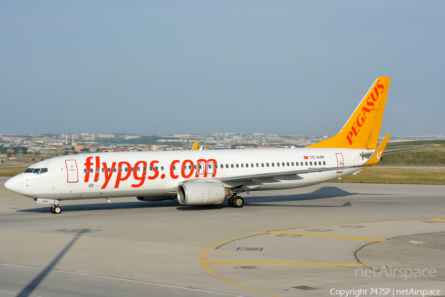 Pegasus Airlines Boeing 737-86N (TC-AAR) | Photo 52339