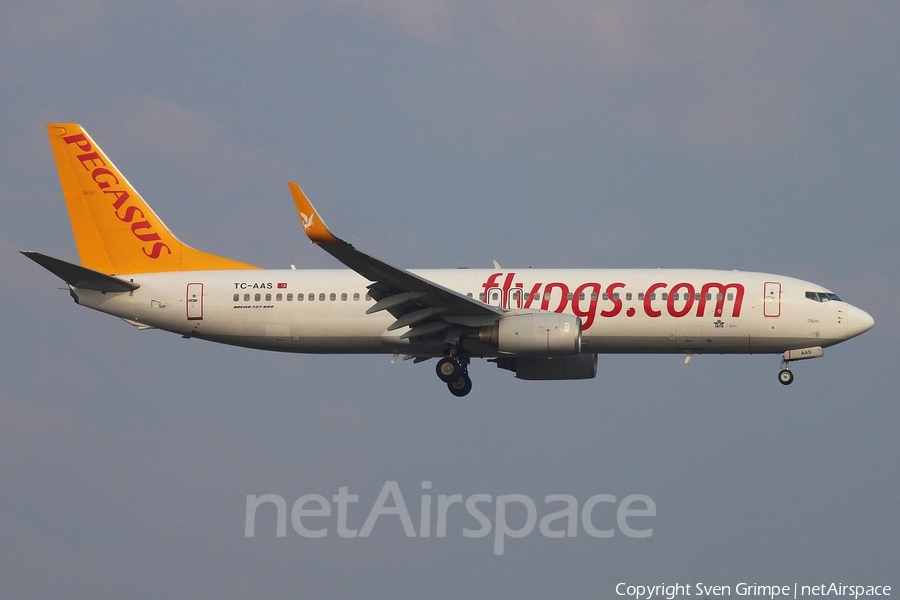 Pegasus Airlines Boeing 737-82R (TC-AAS) | Photo 84703