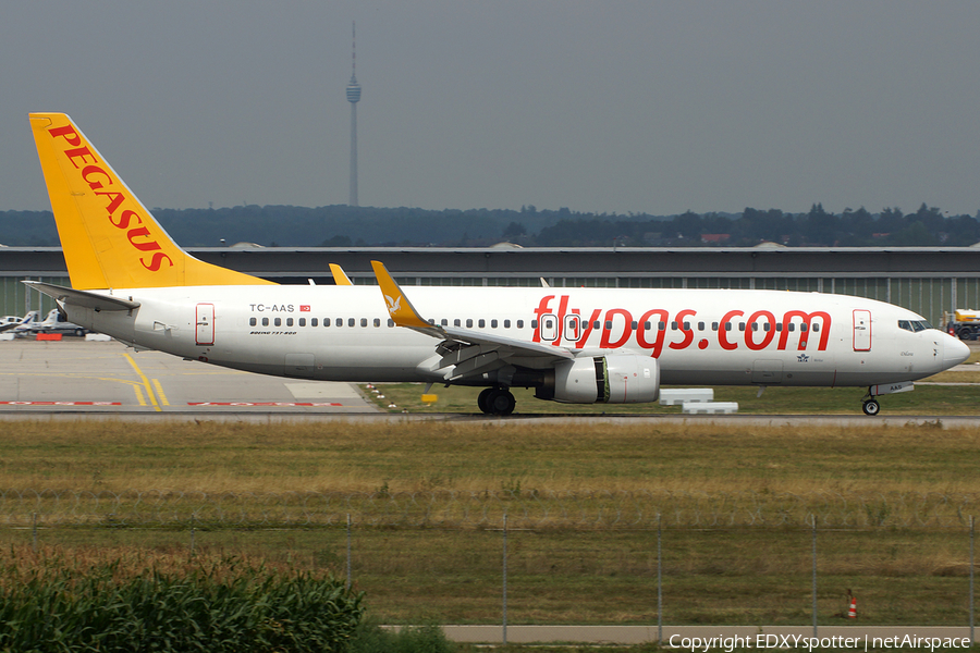 Pegasus Airlines Boeing 737-82R (TC-AAS) | Photo 275871