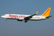 Pegasus Airlines Boeing 737-82R (TC-AAT) at  Brussels - International, Belgium