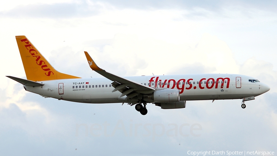 Pegasus Airlines Boeing 737-82R (TC-AAT) | Photo 207028