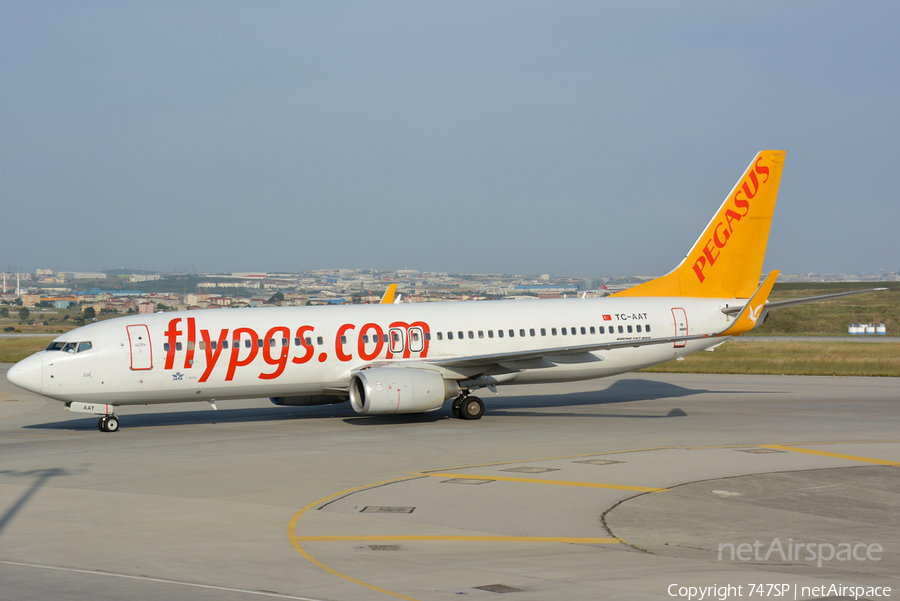 Pegasus Airlines Boeing 737-82R (TC-AAT) | Photo 50313