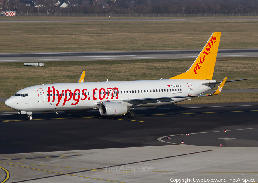 Pegasus Airlines Boeing 737-82R (TC-AAZ) | Photo 50893