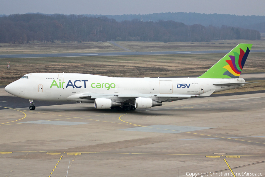 ACT Airlines Boeing 747-481(BDSF) (TC-ACF) | Photo 490284