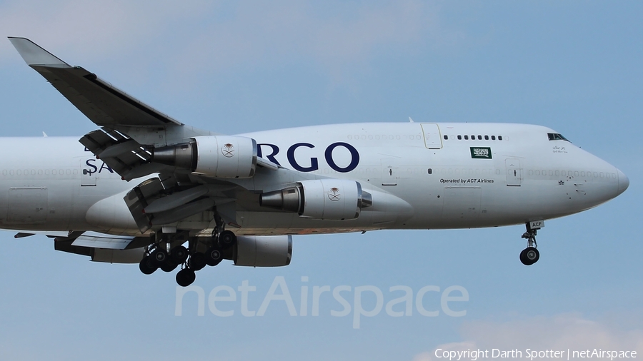 Saudi Arabian Cargo (ACT Airlines) Boeing 747-481(BDSF) (TC-ACF) | Photo 217962