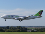 ACT Airlines Boeing 747-481(BDSF) (TC-ACG) at  Liege - Bierset, Belgium