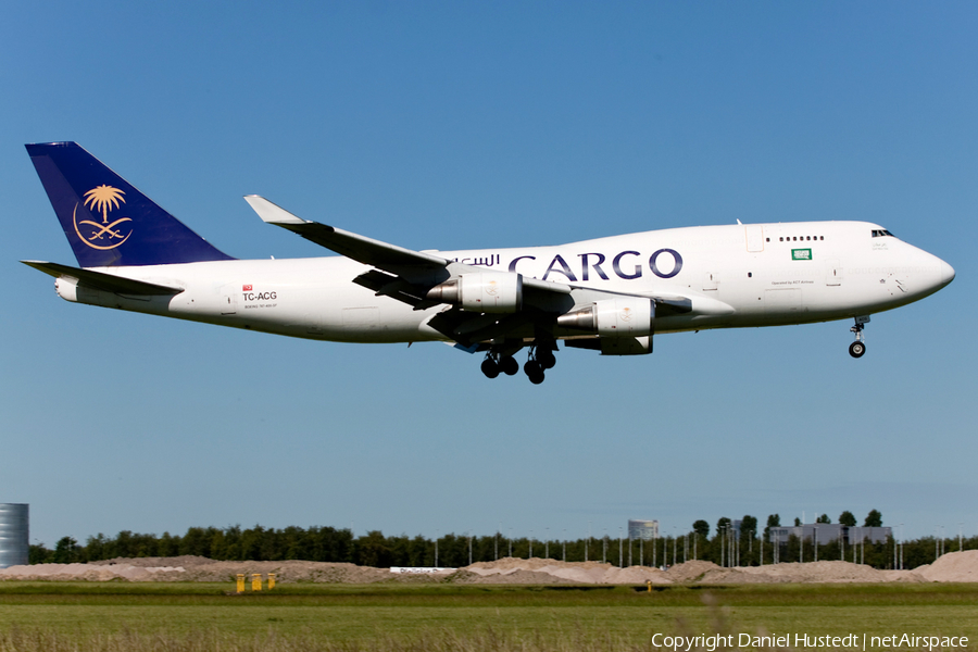 Saudi Arabian Cargo (ACT Airlines) Boeing 747-481(BDSF) (TC-ACG) | Photo 479496