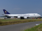 Saudi Arabian Cargo (ACT Airlines) Boeing 747-481(BDSF) (TC-ACG) at  Maastricht-Aachen, Netherlands