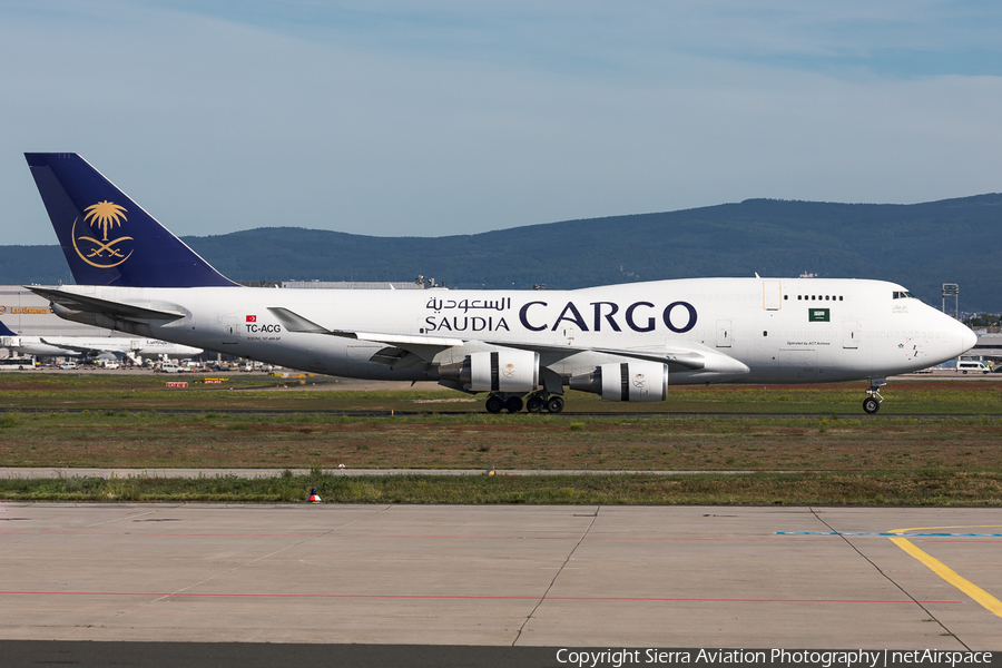 Saudi Arabian Cargo (ACT Airlines) Boeing 747-481(BDSF) (TC-ACG) | Photo 327473