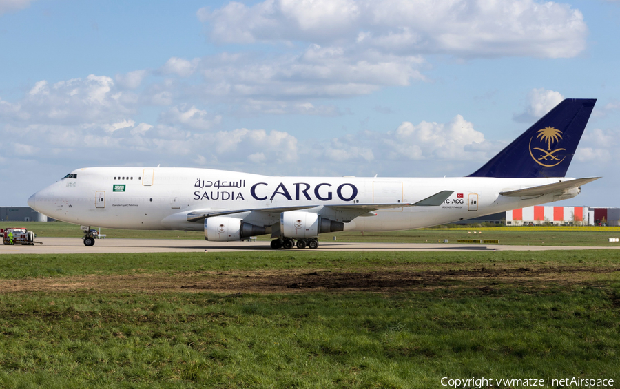 Saudi Arabian Cargo (ACT Airlines) Boeing 747-481(BDSF) (TC-ACG) | Photo 137534