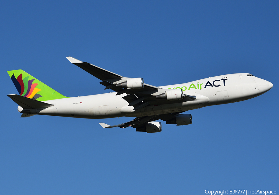 ACT Airlines Boeing 747-428(ERF/SCD) (TC-ACR) | Photo 618352