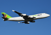 ACT Airlines Boeing 747-428(ERF/SCD) (TC-ACR) at  Dallas/Ft. Worth - International, United States